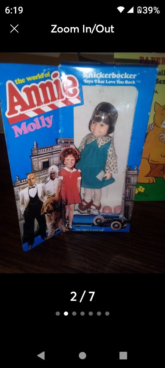 Molly Doll And Annie Paper Doll Book