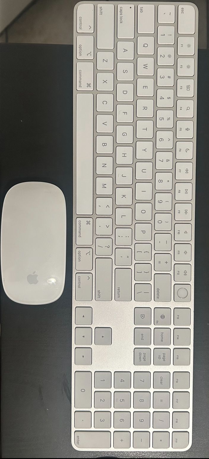 Apple Magic Keyboard Numeric Keypad + Mouse