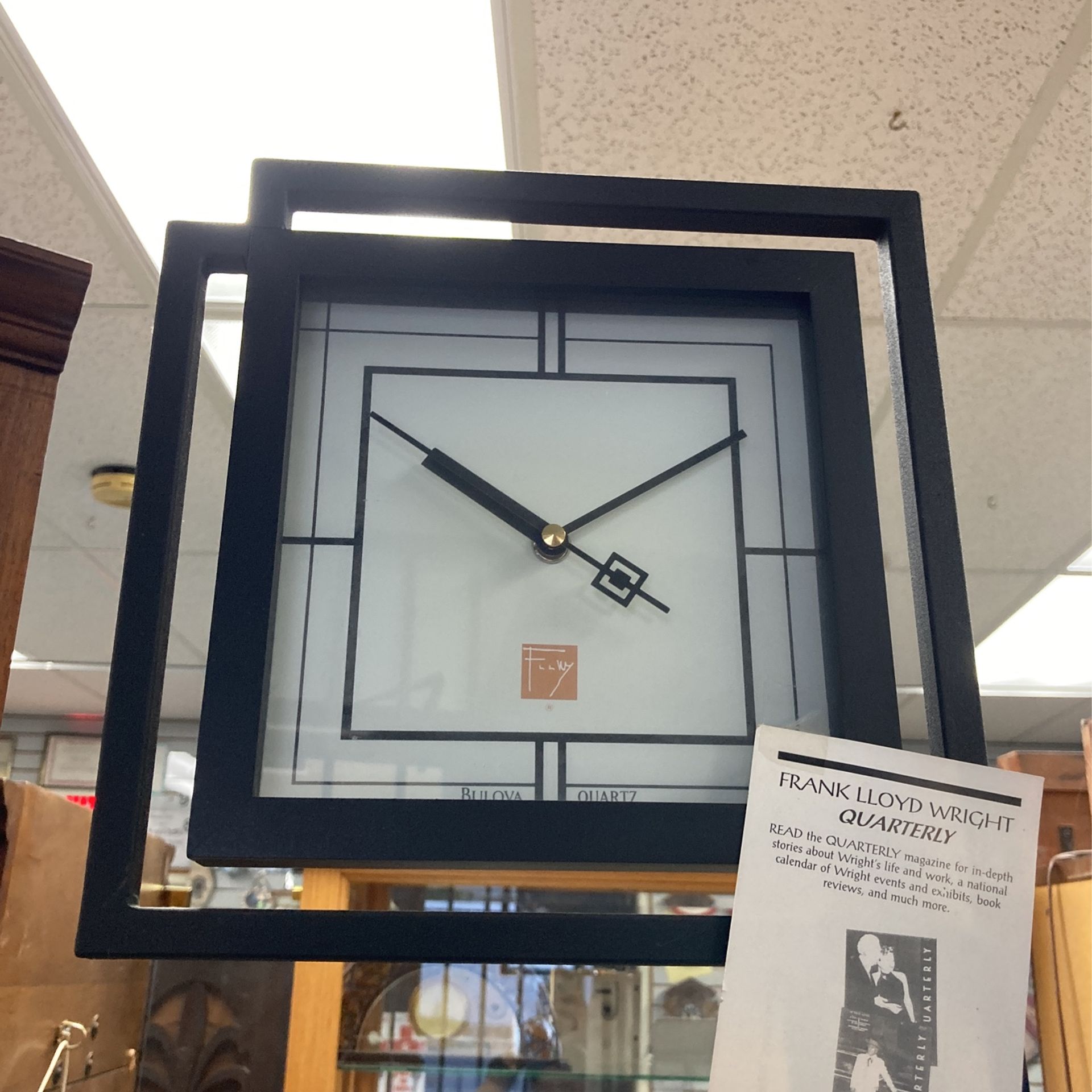 Frank Lloyd Wright Clock 