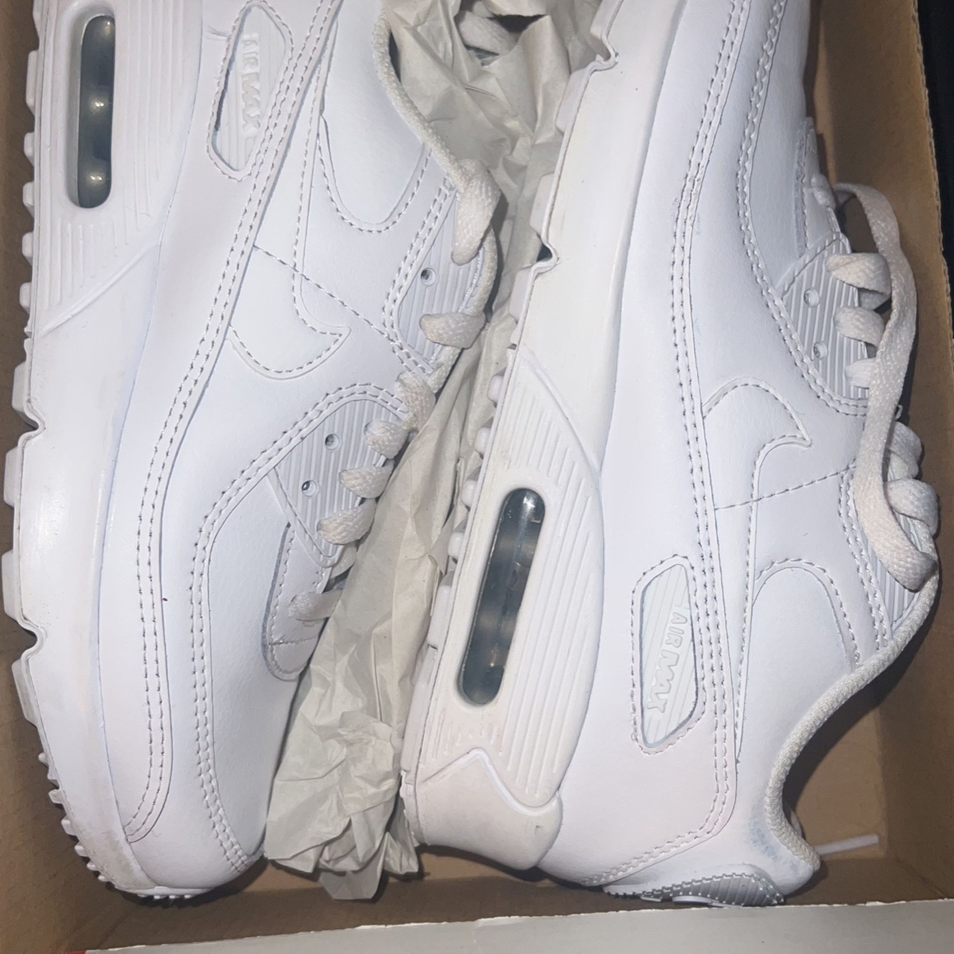 NIKE AIR MAX 90 LTR (GS)	Size 4.5 Youth/ 6 Women’s 