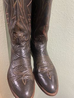 Vintage Cowtown Bullhide Cowboy Boots Size 8D