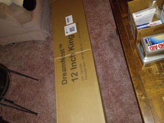 King Mattress in box