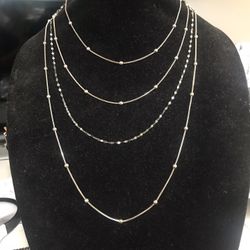 3 925 Sterling Silver Italy Chains