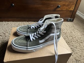 VANS Sk8- High Color Theory - Duck Green