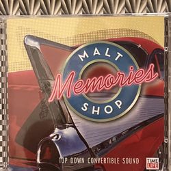 New Sealed Double CD Malt Shop Memories - Top Down Convertible Sound (CD, 2006, 2 Discs, Time Life)