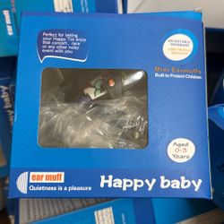 KIDS SIZE EAR MUFFS (HAPPY BABY)