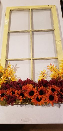 Vintage Wood Frame Window 
