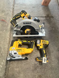 Dewalt brushless tool set