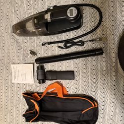 Rechargeable Car Vacuum/tire Inflation/light