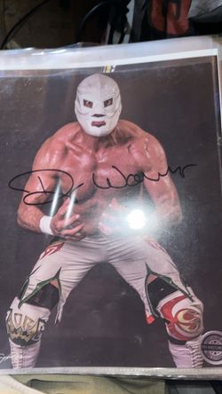 WWE AAA DR WAGNER JR SIGNED PHOTO