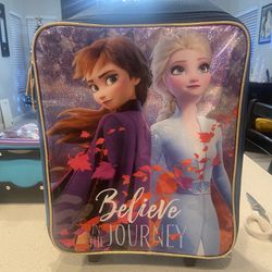 Anna Elsa Frozen Suitcase - Kids Luggage - Carry On