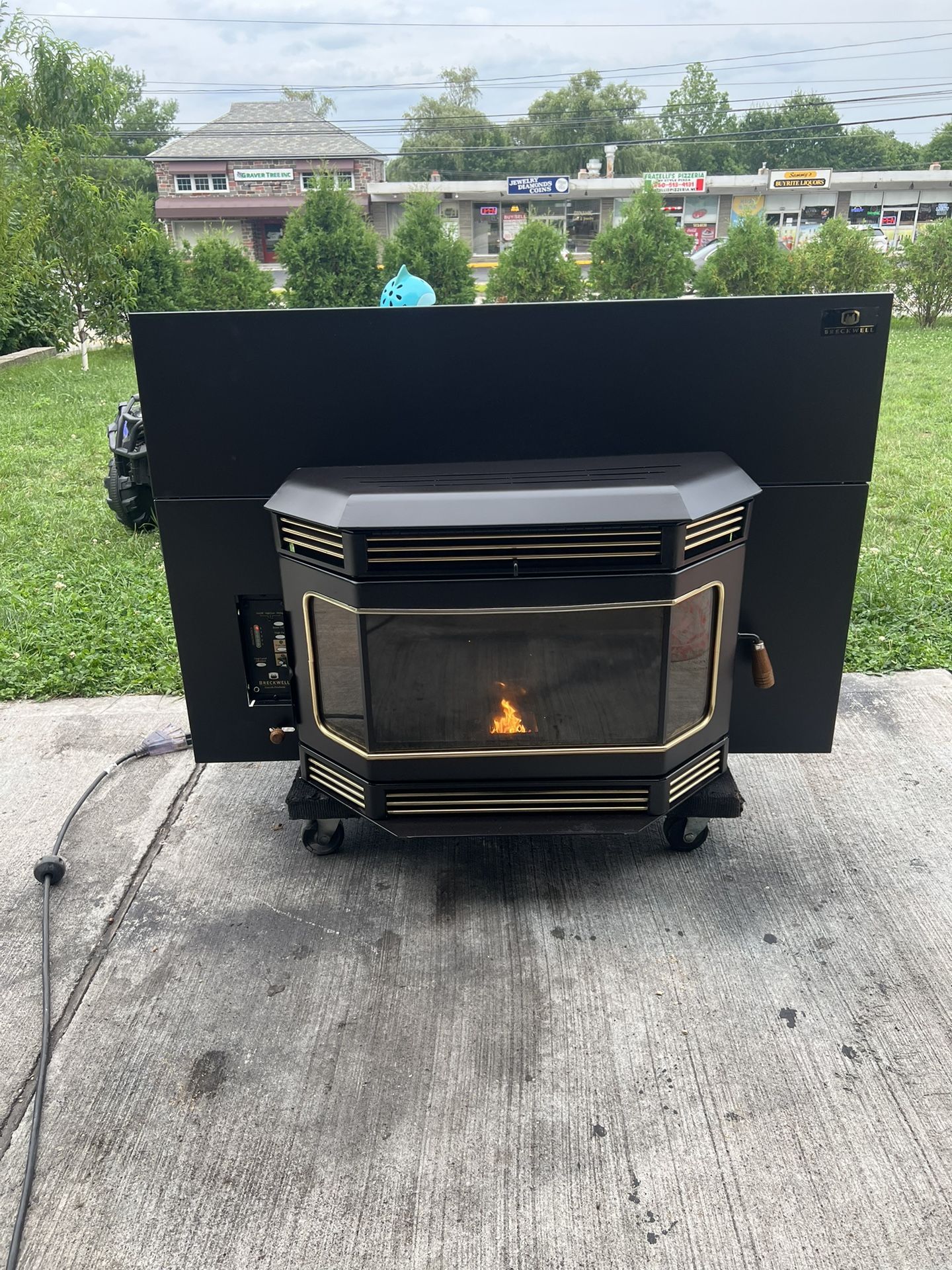 BRECKWELL PELLET STOVE INSERT
