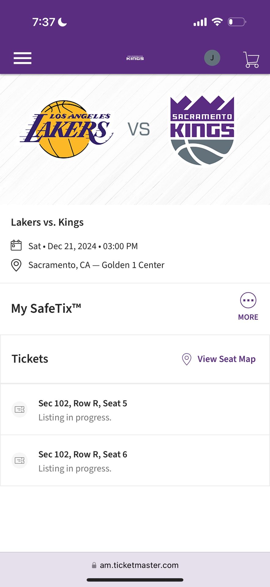 Sacramento Kings Tickets