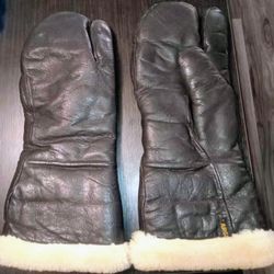 World War 2 Pilot Flight Gloves
