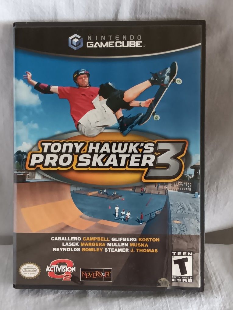 Nintendo GameCube Tony Hawk Pro Skater 3 Tested