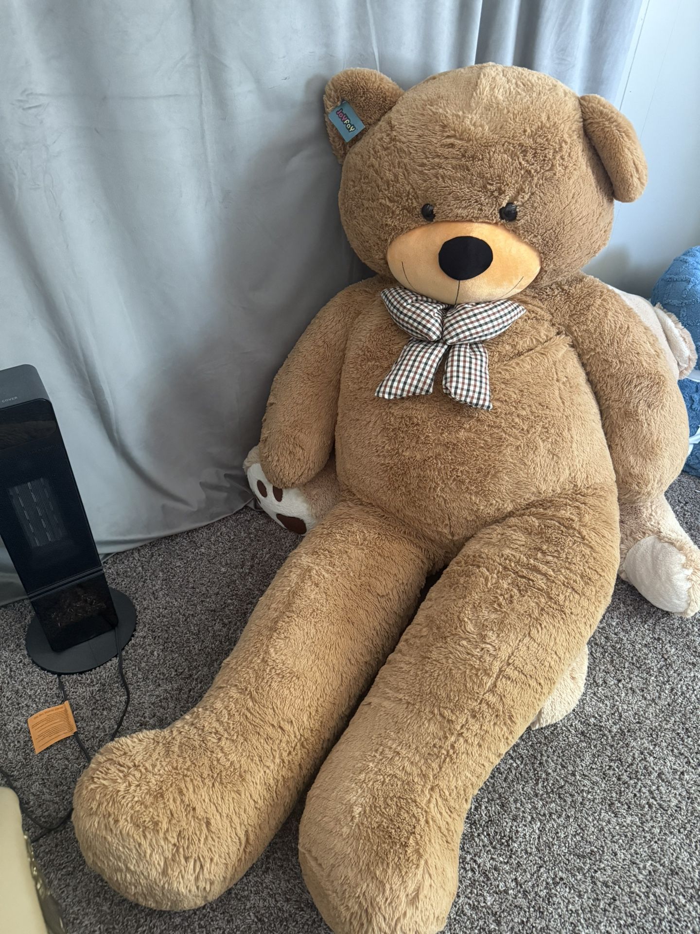 Giant Teddy Bear 7 Feet Human Size Plush Big Huge