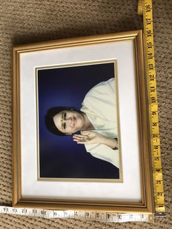 Frame with photo of god/ gurus