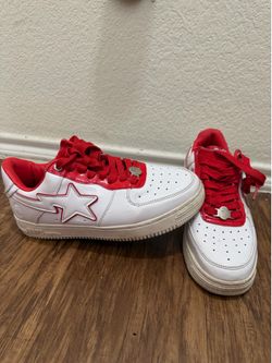 Red and white bapes