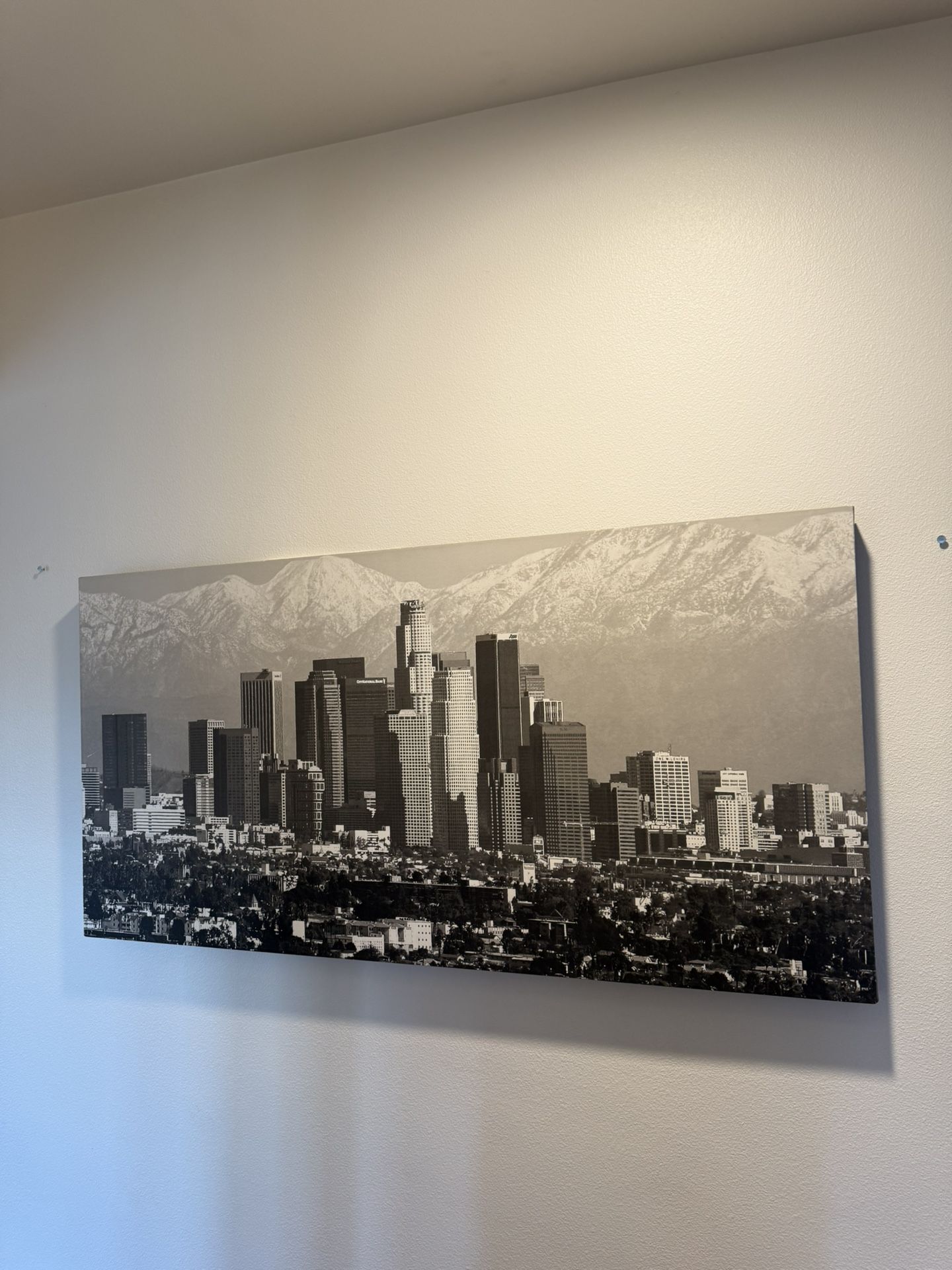 LA City Landscape Wall Art