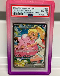 Lillie's Clefairy ex PSA 10 Special Illustration Rare
