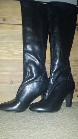Black Leather Boots