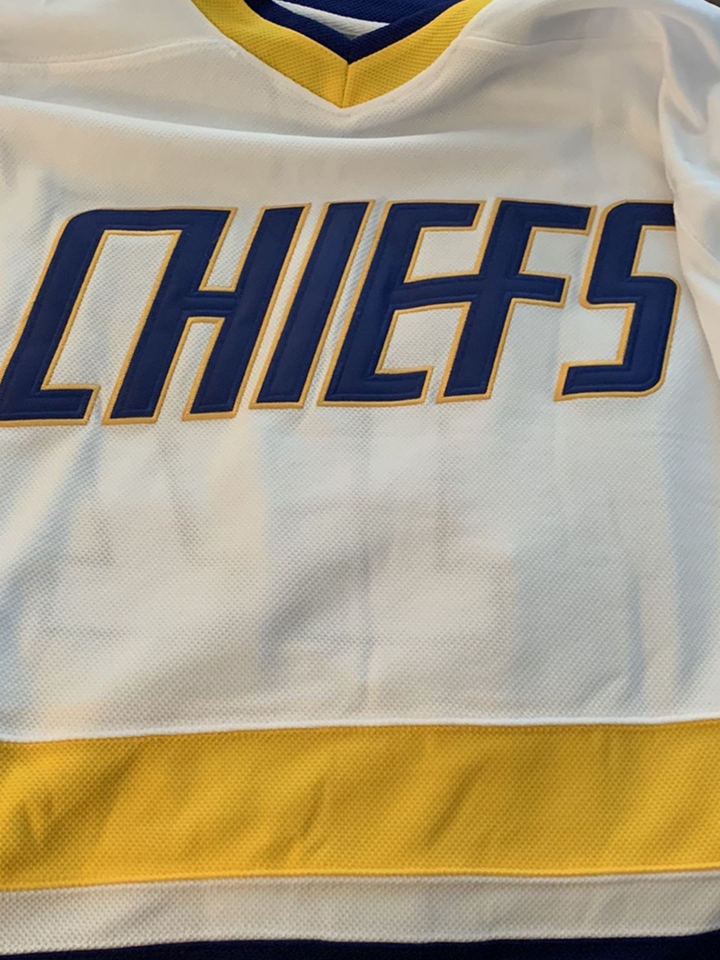 Hanson Brothers Hockey Jersey From SlapShot Movie