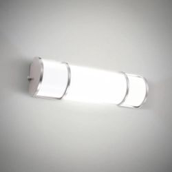 7954: New LED 18 Inch Flush Mount Vanity Lighting Fixture | 20W 1650LM 3000K-5000K 120V | 3CCT, Dimmable