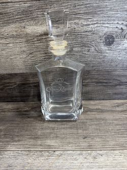 Crown Royal  Glass Whiskey Decanter