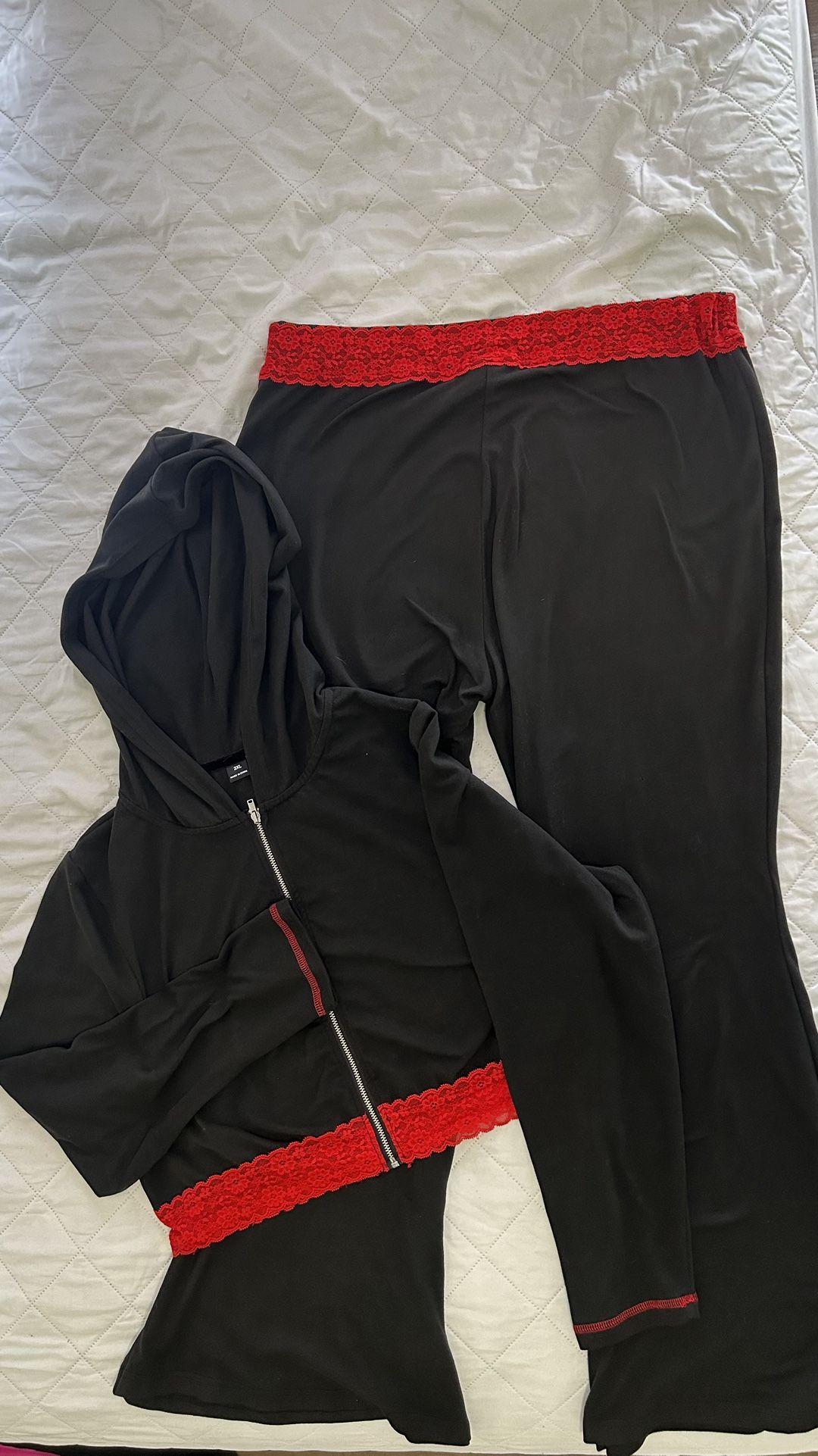 Red 2 Piece Set