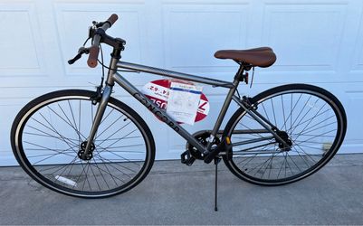 Concord 700C Envoy City Road Fixie Bike – Gray – Unisex Adult