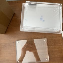 7 Acrylic Photo Frames - 5x7