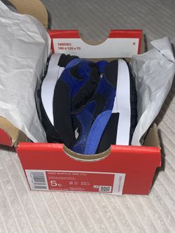 Nike Waffle One (TD) Racer Blue Size 5c