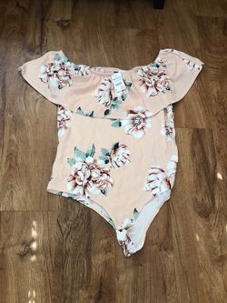 (Plus Size) Pink Bodysuit (2X)