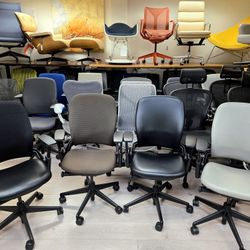 40% TO 50% OFF RETAIL!🔥STEELCASE CHAIRS - LEAP V2 - GESTURE - AMIA - THINK V2  - SIENTO - SERIES 2 FABRIC/LEATHER OPTIONS  PICK-UP- DELIVERY - SHIP  
