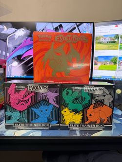 Pokemon Evolving Skies and XY Evolutions ETBs
