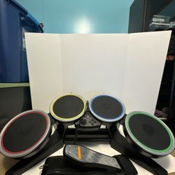 Rockband Harmonix PSDMS2 Drum Set Read Description