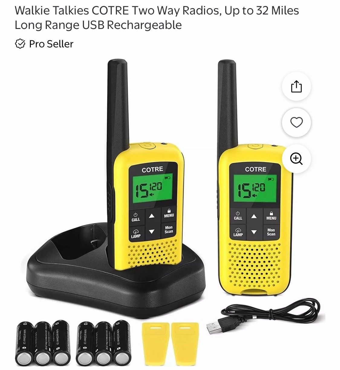 Walkie talkie, new