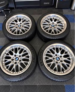 BMW Style 42 Wheels with Michelin Tires 17” 5x120 BBS