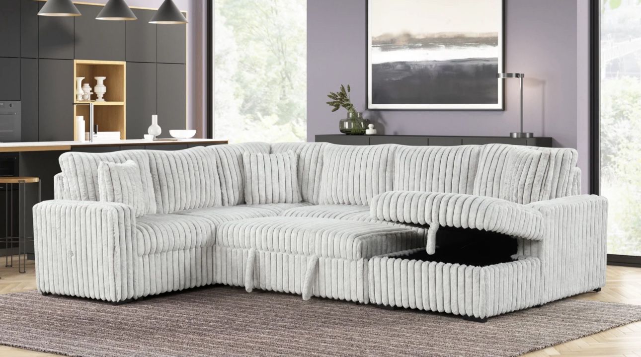 NEW RAHA SECTIONAL SOFA SLEEPER WITH FREE DELIVERY- SPECIAL FINANCING AVAILABLE 
