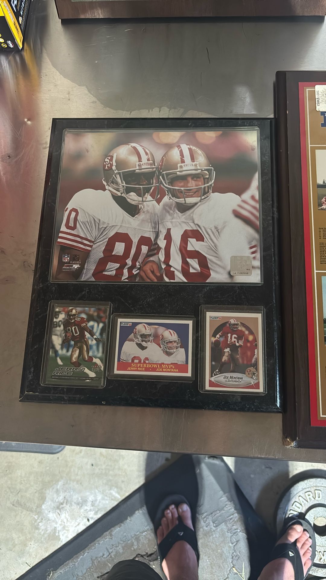 San Francisco 49ers football memorabilia