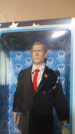 George Bush toy president