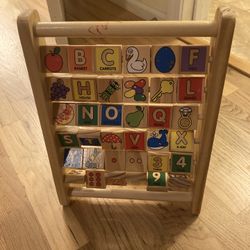 Melissa And Doug Alphabet And Numbers Baby Toy
