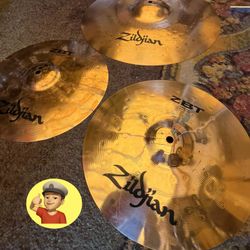 🔥 New 3 Piece Zildjian Cymbal Set for Drum Set