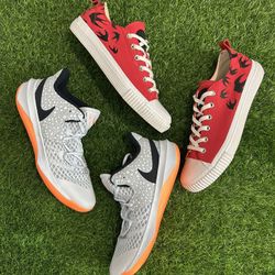 Designer + Performance Sneaker Bundle | McQ Alexander McQueen Sz 8.5 + Nike Zoom Court Sz 9 | Clean 🔥 