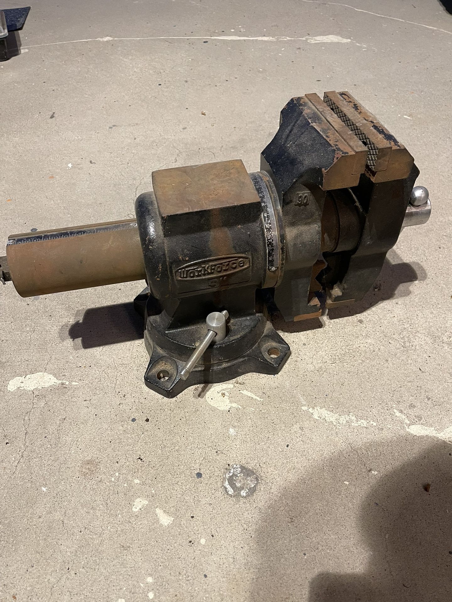 Bench Vise 5” Workforce