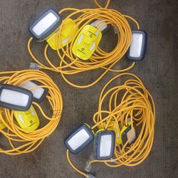 3 southwire   50 ft led string lights . $75 each or 150 for all of them