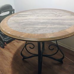 Wooden/Marble Dining Table