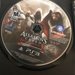 PS3 Assassin’s Creed Brotherhood. No Original Cover