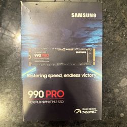 500gb Samsung 990 Pro M.2 SSD 