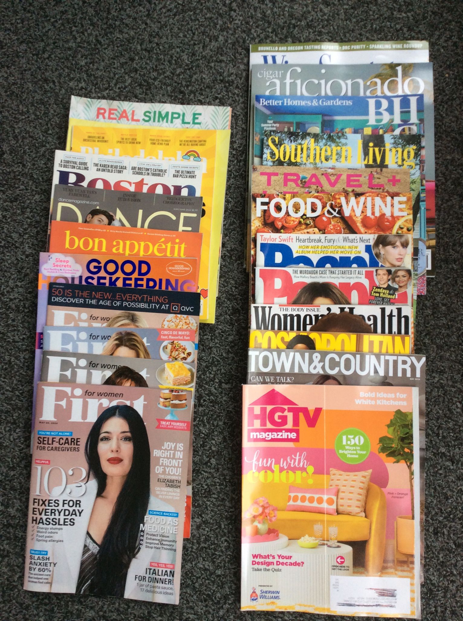 ALL 44-Current Popular Magazines For $10